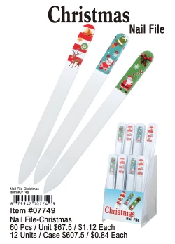 Nail File - Christmas